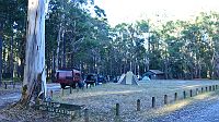 01-Convoy sets up camp at Ditchfields campground